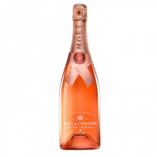 Buy Moet & Chandon Nectar Imperial Rose Champagne 6 Bottle Case